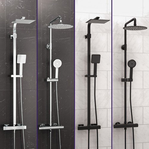 Exposed thermostatic shower - exposed,