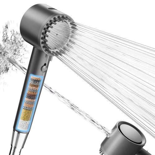 Stage filtered shower head - shower,