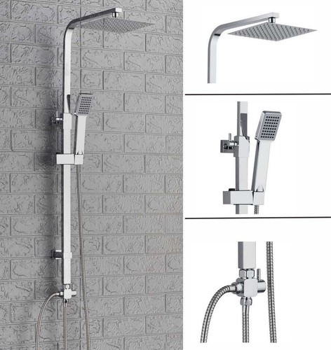 Large waterfall chrome square - large,