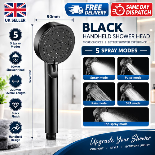New shower head high - head, pressure
