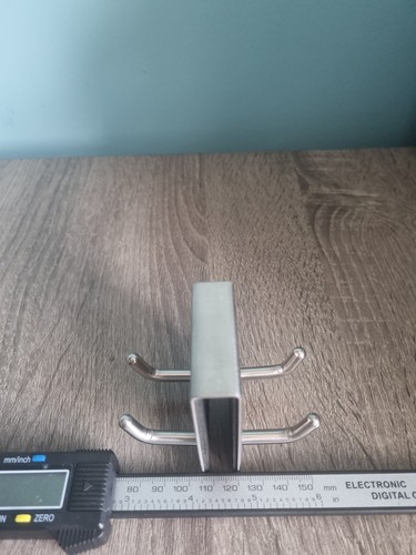 Shower glass hanger.