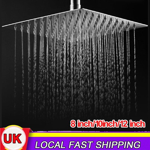 Square shower head chrome - shower,
