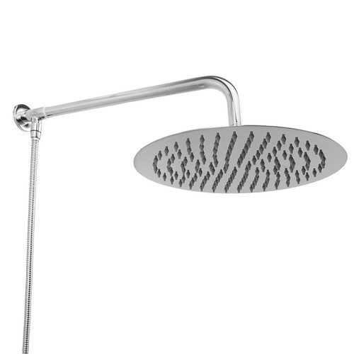 250mm round rain shower - round,