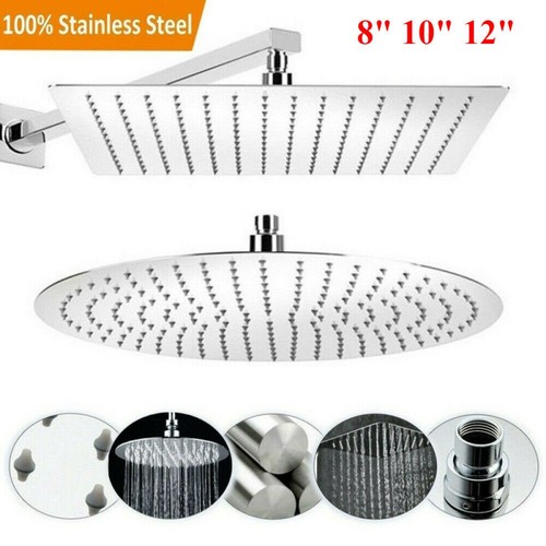 Large square shower - shower, head